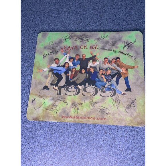 Stars on Ice 1999 vintage tie dye mouse pad figure skating vintage
